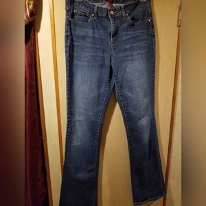 Jeniffer Lopez faded bootcut  jeans